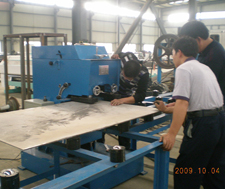 GD-20式滾剪倒角機帶托架1